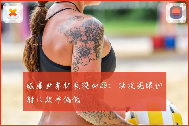 威廉世界杯表现回顾：助攻亮眼但射门效率偏低
